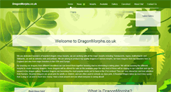 Desktop Screenshot of dragonmorphs.co.uk