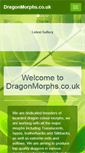 Mobile Screenshot of dragonmorphs.co.uk